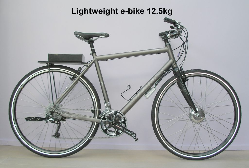 Lightweight e-bike 12.5kg Lightweight e-bike 12.5kg