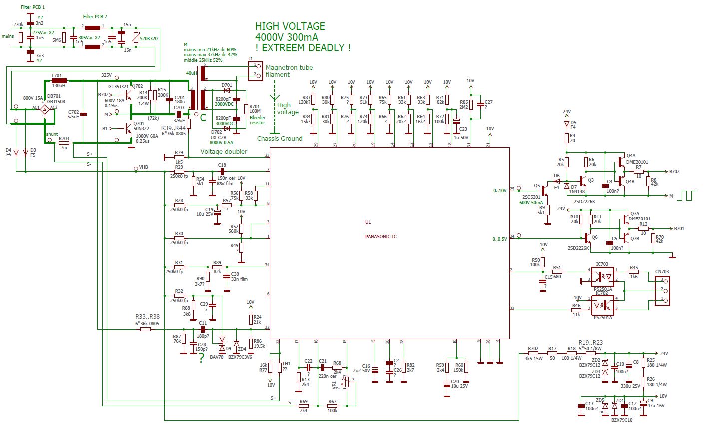 Panasonic Inverter Microwave Parts Diagram Reviewmotors.co