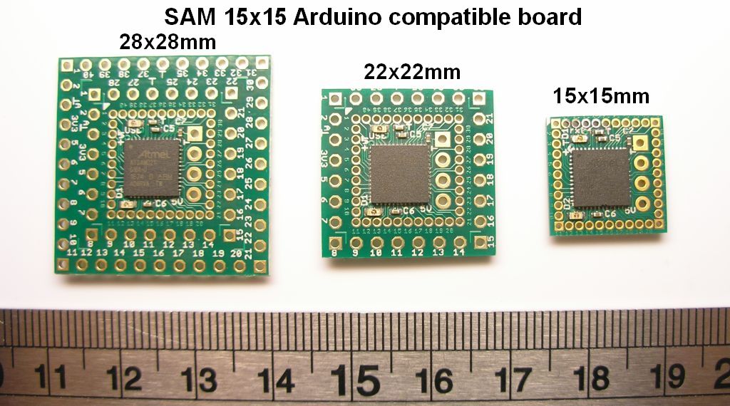 SAM 15x15 three embodiments SAM 15x15 three embodiments