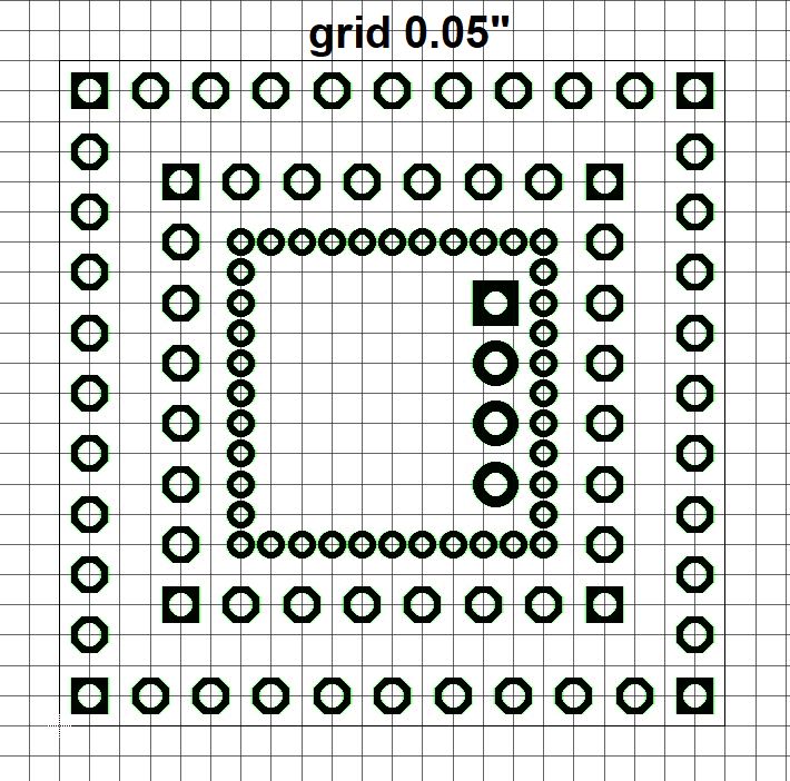 Sam 15x15 footprint Sam 15x15 footprint