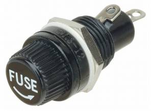 Panel mount fuse holder Panel mount fuse holder