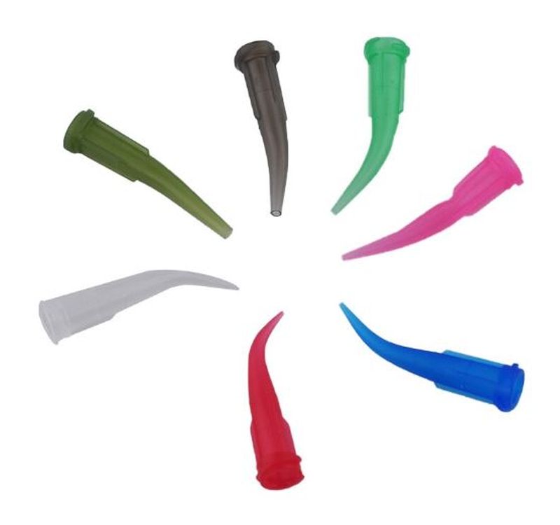 Plastic tapered bends needle Plastic tapered bends needle